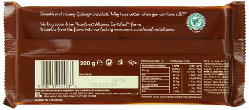Galaxy Smooth Milk 200g - Image 3